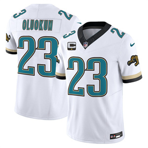 Men's Jacksonville Jaguars Florida Patch Vapor Jersey - All Stitched Foyesade Oluokun