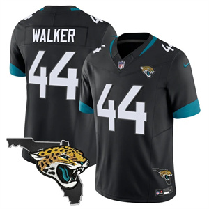 Men's Jacksonville Jaguars Florida Patch Vapor Jersey - All Stitched Travon Walker # 44