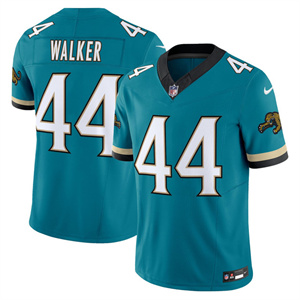 Men's Jacksonville Jaguars Florida Patch Vapor Jersey - All Stitched Travon Walker