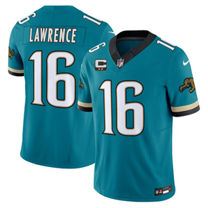 Men's Jacksonville Jaguars Florida Patch Vapor Jersey - All Stitched Trevor Lawrence  16
