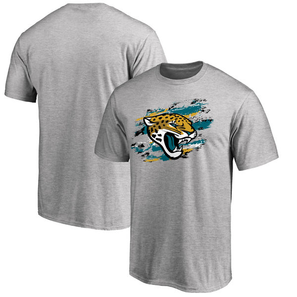 Men's Jacksonville Jaguars NFL Pro Line True Color T-Shirt Heathered Gray