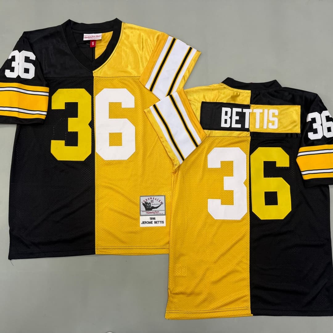 Men's Jerome Bettis Black Pittsburgh   Steelers