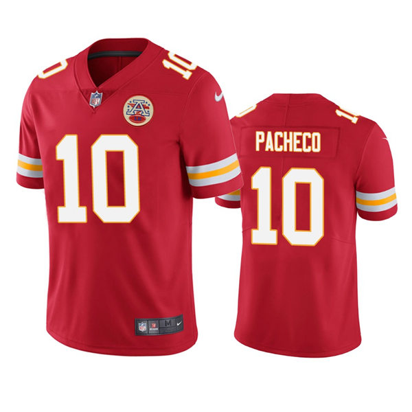 Men's Kansas City Chiefs #10 Isaih Pacheco Red Vapor Untouchable Limited Jersey