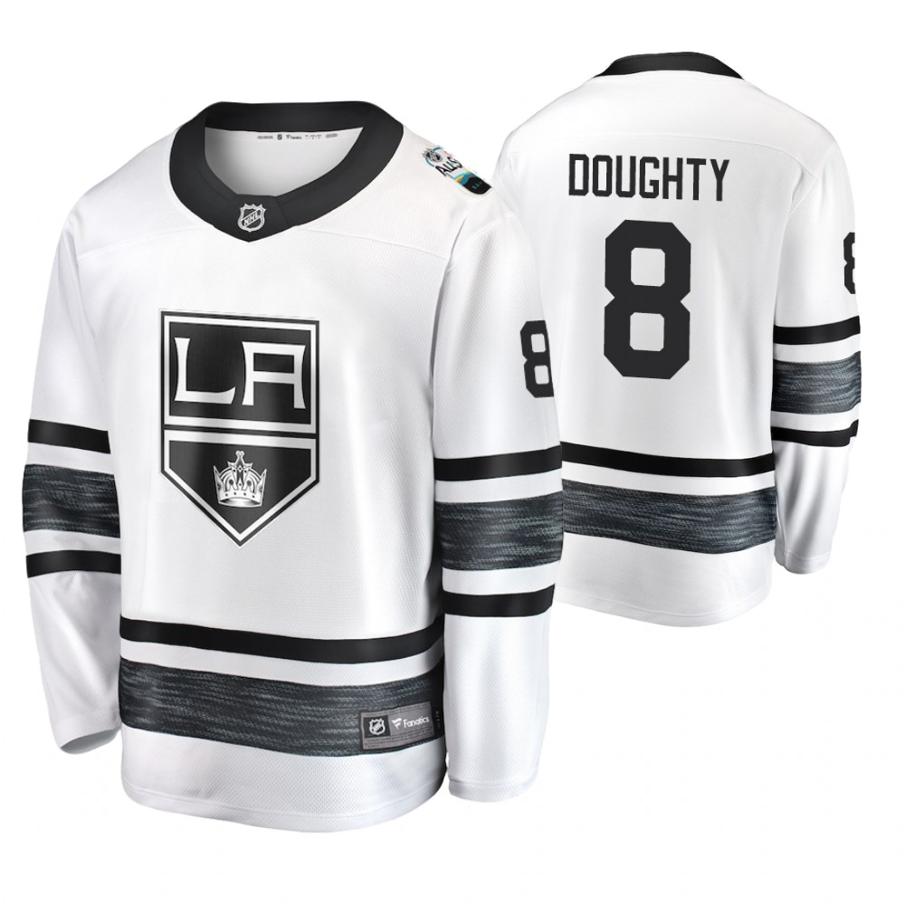 Men's Kings #8 Drew Doughty White 2019 NHL All-Star Jersey