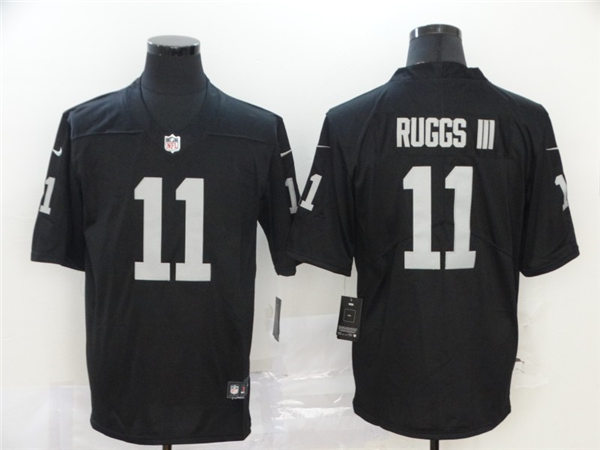 Men's Las Vegas Raiders #11 Henry Ruggs II Nike Black Football Game Jersey