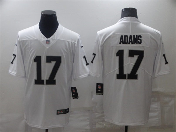 Men's Las Vegas Raiders #17 Davante Adams Nike White Vapor Limited Jersey