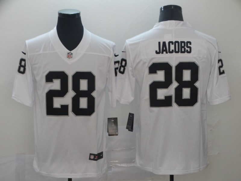 Men's Las Vegas Raiders #28 Josh Jacobs Nike Vapor Untouchable Limited Football Jersey