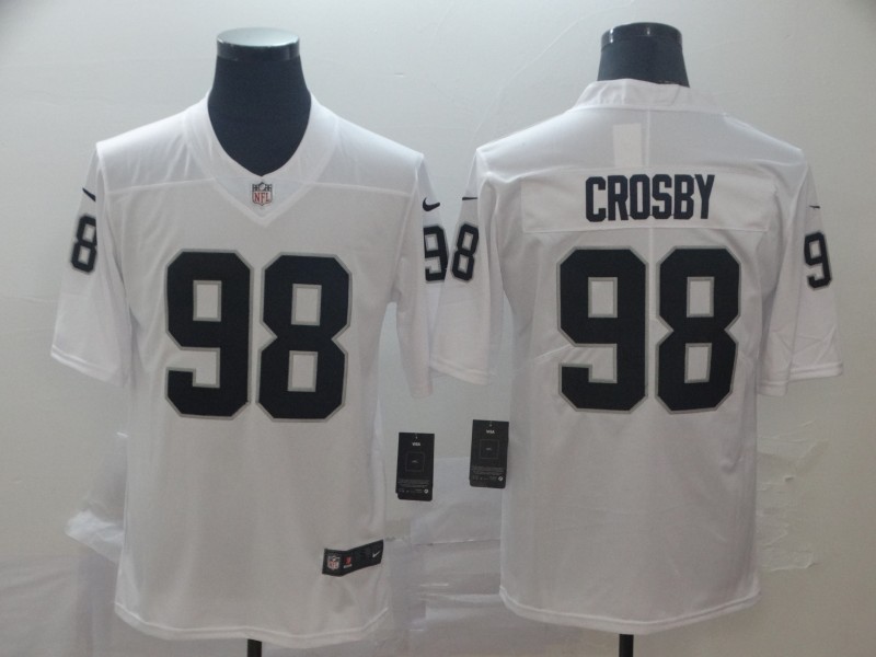 Men's Las Vegas Raiders #98 Maxx Crosby Nike Vapor Untouchable Limited Football Jersey