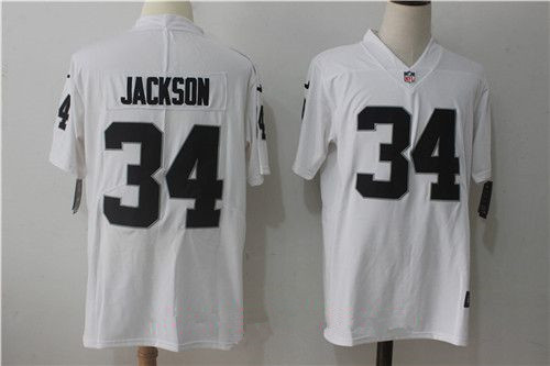 Men's Las Vegas Raiders Retired Player #34 Bo Jackson Nike Vapor Untouchable Limited Football Jersey