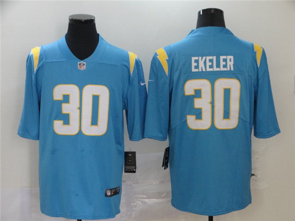 Men's Los Angeles Chargers #30 Austin Ekeler Nike Powder Blue Game Football Jersey