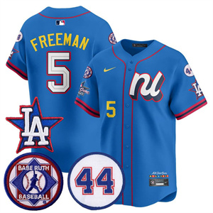 Men's Los Angeles Dodgers  National League 2025 MLB All-Star Jersey V3 - All Stitched Freddie Freeman - 5
