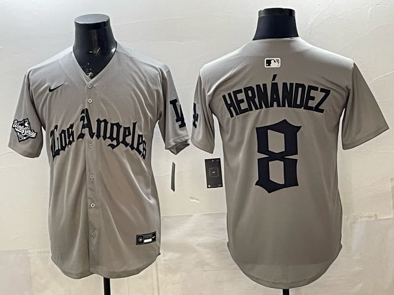 Men's Los Angeles Dodgers Enrique Hernández    Limited Jersey