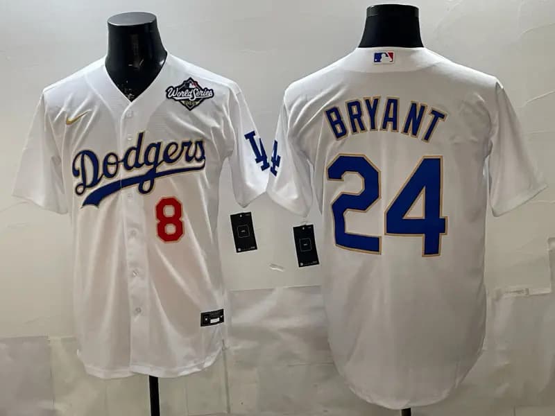 Men's Los Angeles Dodgers Jersey    24 BRYANT