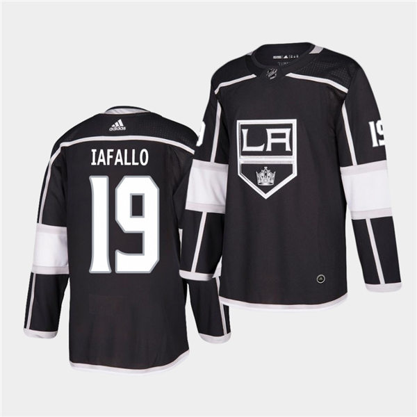 Men's Los Angeles Kings #19 Alex Iafallo adidas Black Home NHL Jersey Stitched