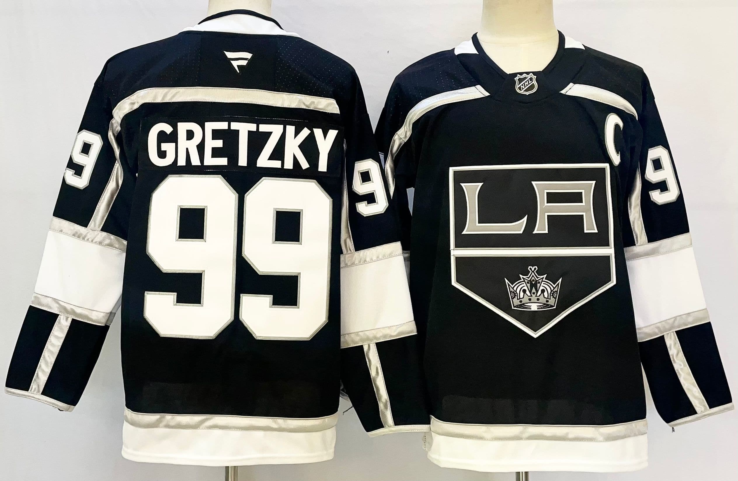 Men's Los Angeles Kings 9  Jersey - All Stitched Wayne Gretzky 99