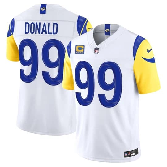 Men's Los Angeles Rams 2026 Vapor Limited Jersey - All Stitched Aaron Donald   99