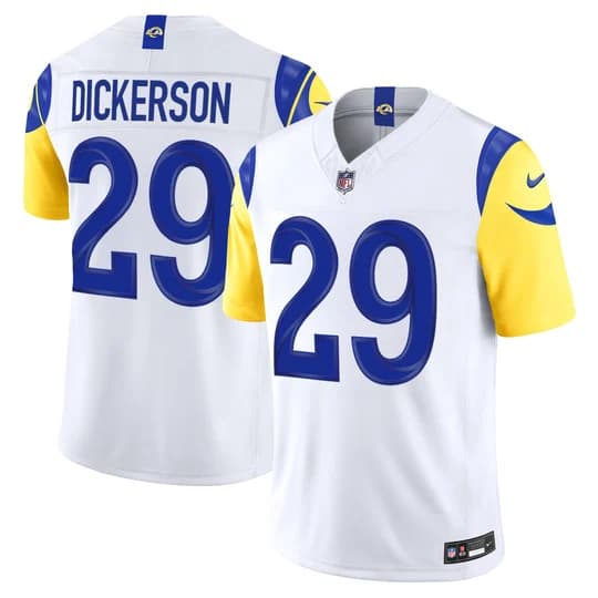 Men's Los Angeles Rams 2026 Vapor Limited Jersey - All Stitched Eric Dickerson   29