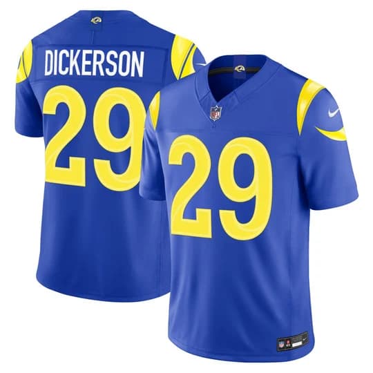Men's Los Angeles Rams 2026 Vapor Limited Jersey - All Stitched Eric Dickerson