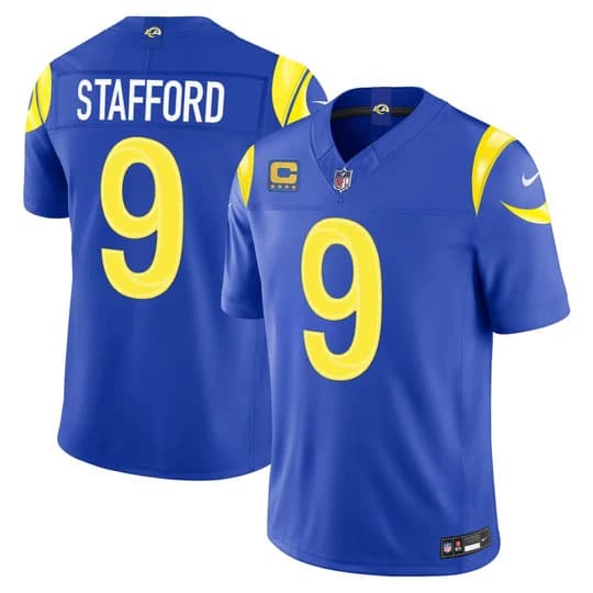 Men's Los Angeles Rams 2026 Vapor Limited Jersey - All Stitched Matthew Stafford    9