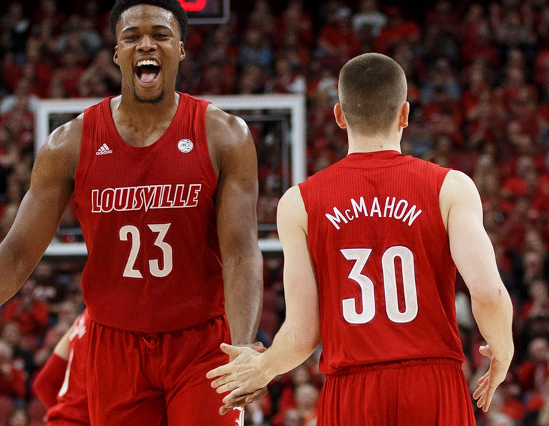 Men's Louisville Cardinals Custom Adidas 2019 Full Red Basketball Jersey