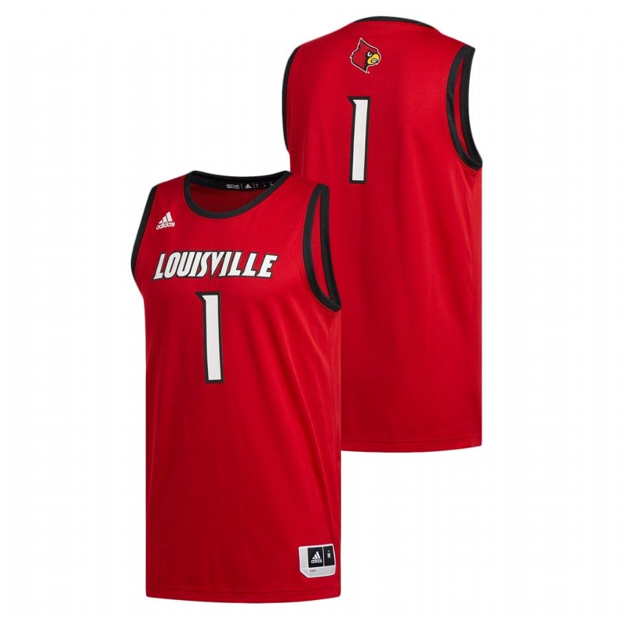 Men's Louisville Cardinals Red Basketball Swingman Jersey