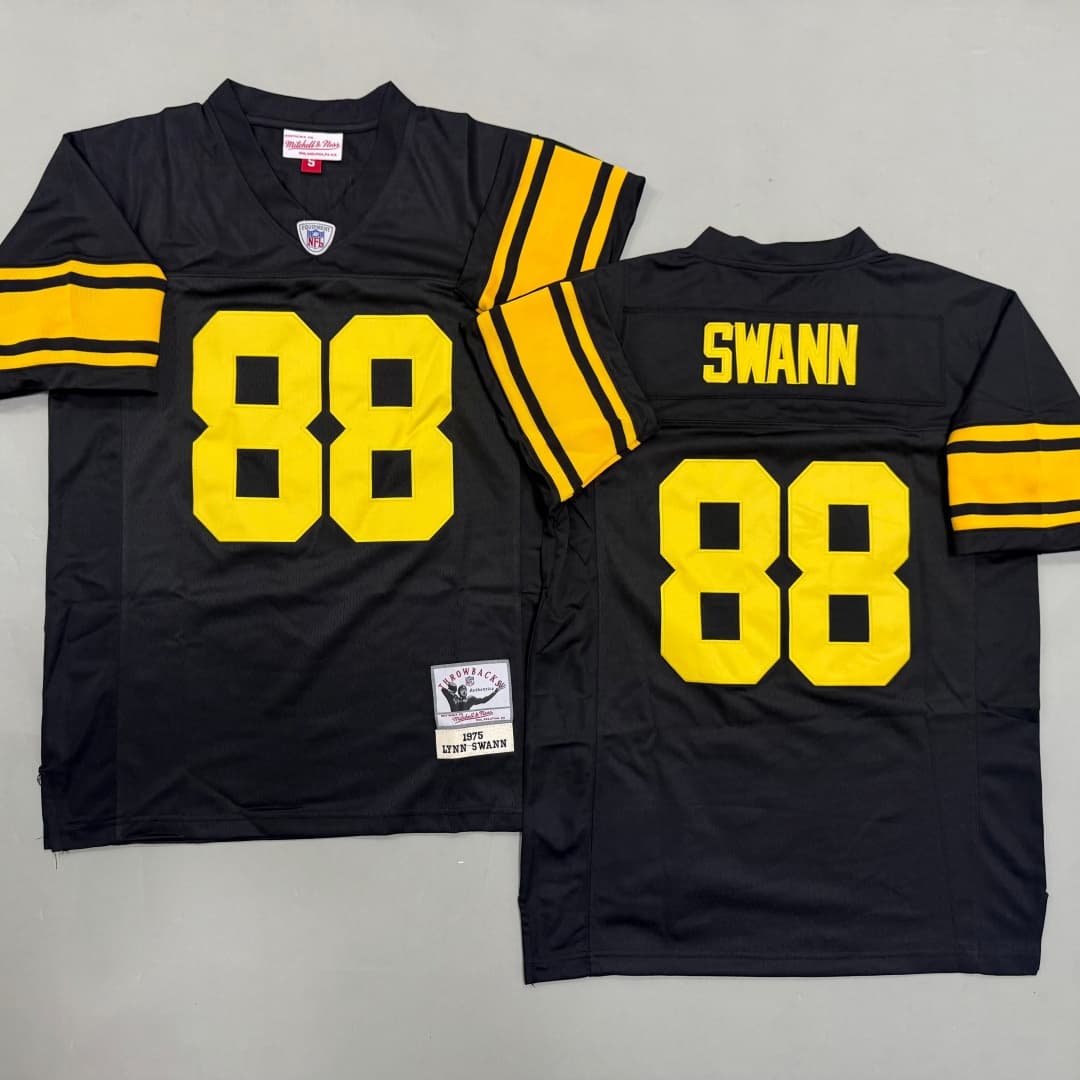 Men's Lynn  Swann Black  Pittsburgh   Steeler