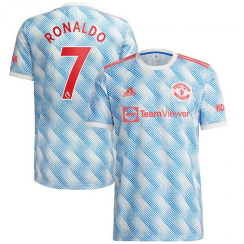 Men's Manchester United RONALDO #7 Soccer Jersey Away 2021-22