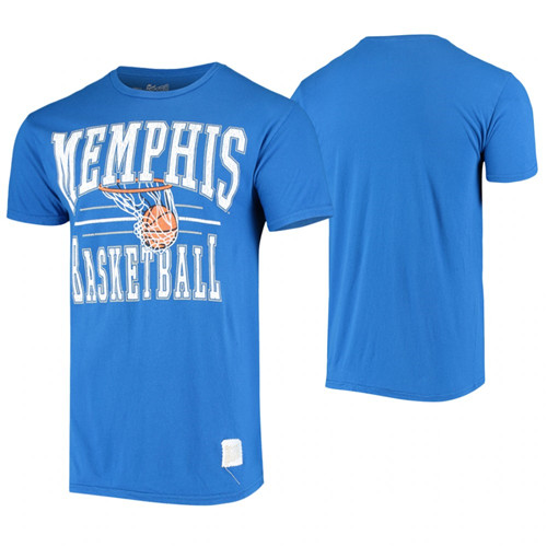 Men's Memphis Tigers Royal Original Retro T-Shirt