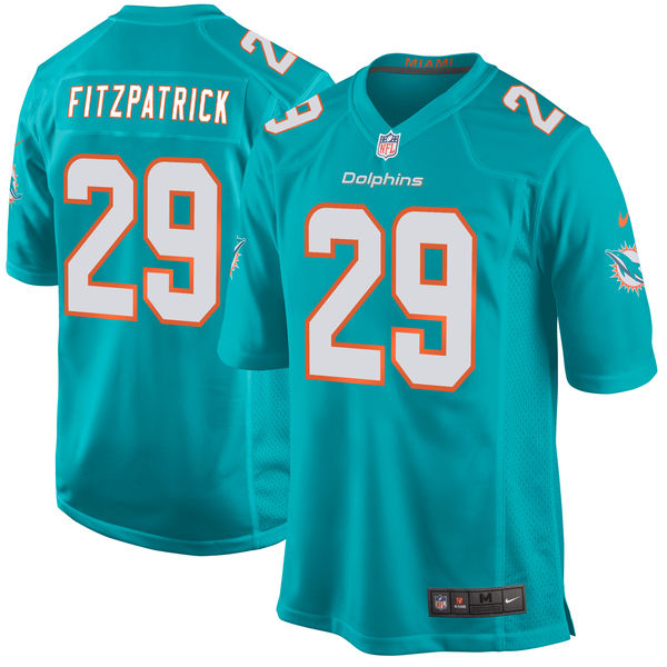 Men's Miami Dolphins Minkah Fitzpatrick Nike Green 2018 NFL Draft Pick Limited Jersey
