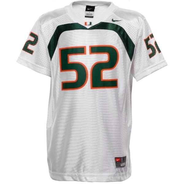 Men's Miami Hurricanes #52 Ray Lewis White Football Jersey Men's Jersey Miami Hurricanes #52 Ray Lewis White Football Jersey