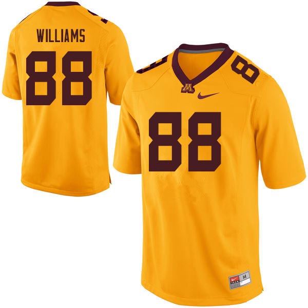 Men's Minnesota Golden Gophers #88 Maxx Williams Nike Gold College Football Jersey