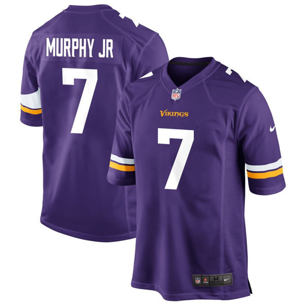 Men's Minnesota Vikings #7 Byron Murphy Jr. Nike Purple Vapor Untouchable Limited Palyer Jersey