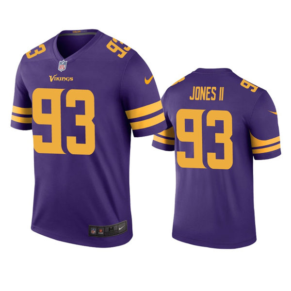 Men's Minnesota Vikings #93 Patrick Jones II Nike Purple Color Rush Vapor Untouchable Limited Jersey