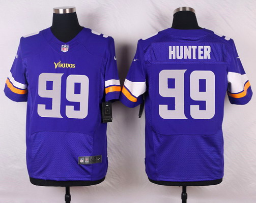 Men's Minnesota Vikings #99 Danielle Hunter Purple Team Color Elite Jersey