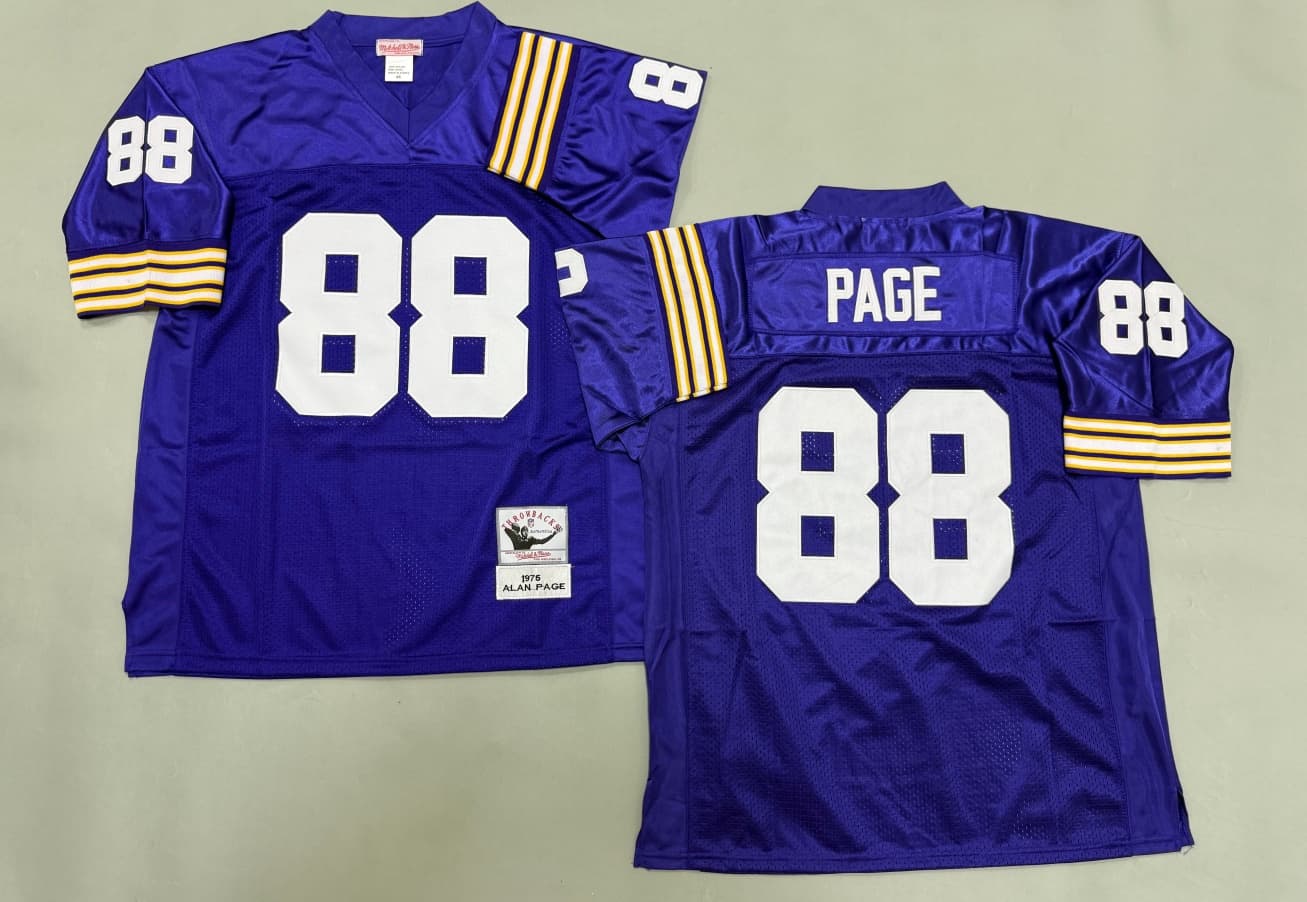 Men's Minnesota Vikings Alan Page NFL Jersey