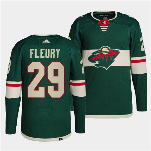 Men's Minnesota Wild #29 Marc-Andre Fleury Stitched Jersey