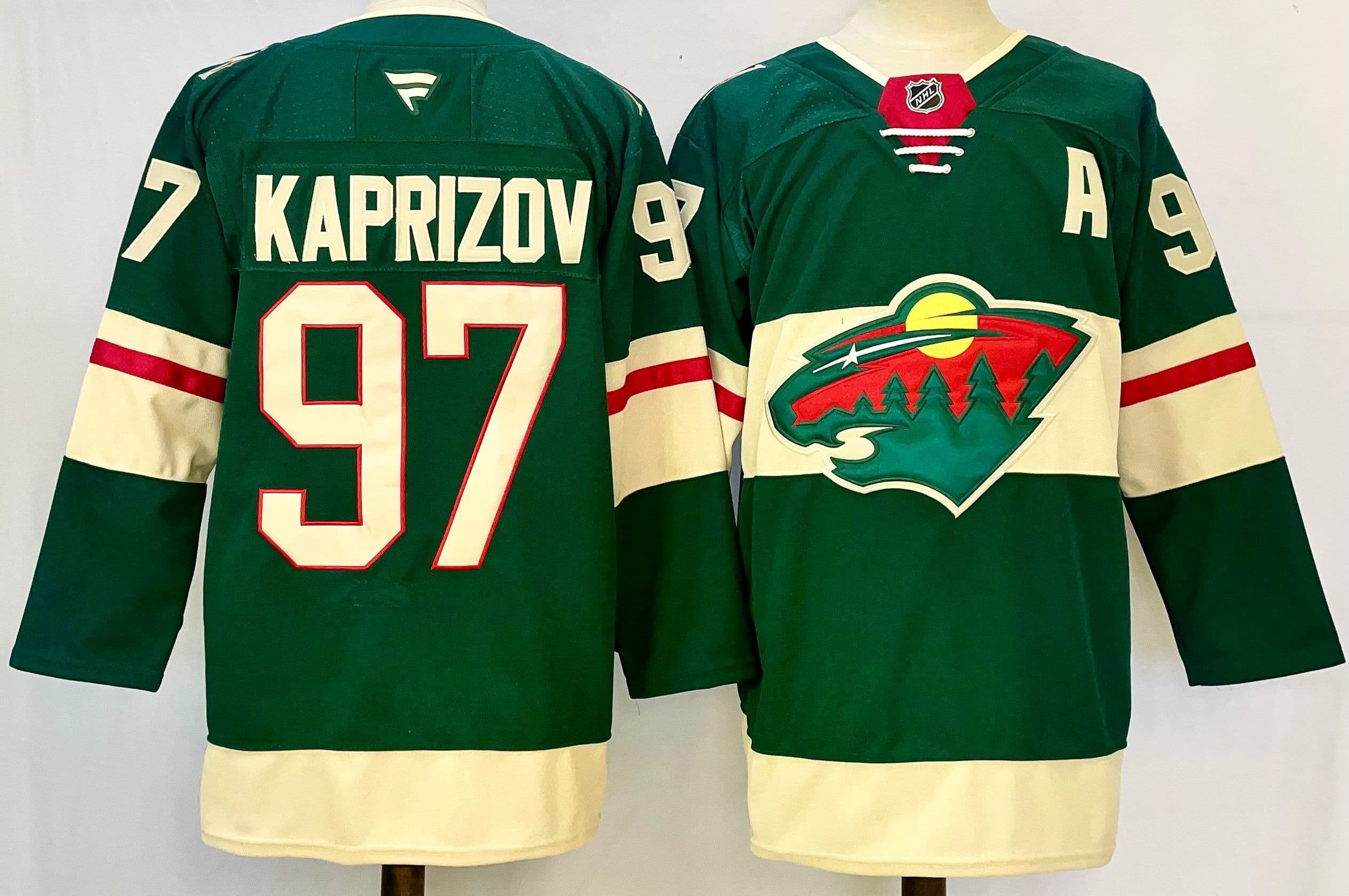 Men's Minnesota Wild  Jersey - All Stitched Kirill Kaprizov 97