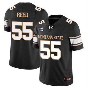 Men's Montana State Bobcat Football Jersey - All Stitched JT Reed -   55