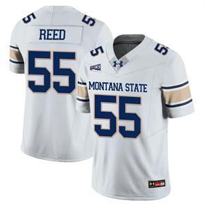 Men's Montana State Bobcat Football Jersey - All Stitched JT Reed - 55