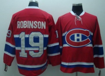Men's Montreal Canadiens #19 Larry Robinson Red CCM Jersey Stitched