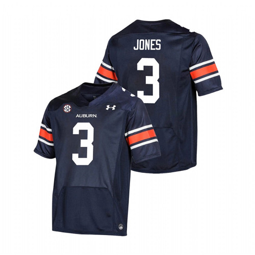 Men's Navy Auburn Tigers Jonathan Jones Premier Football Jersey