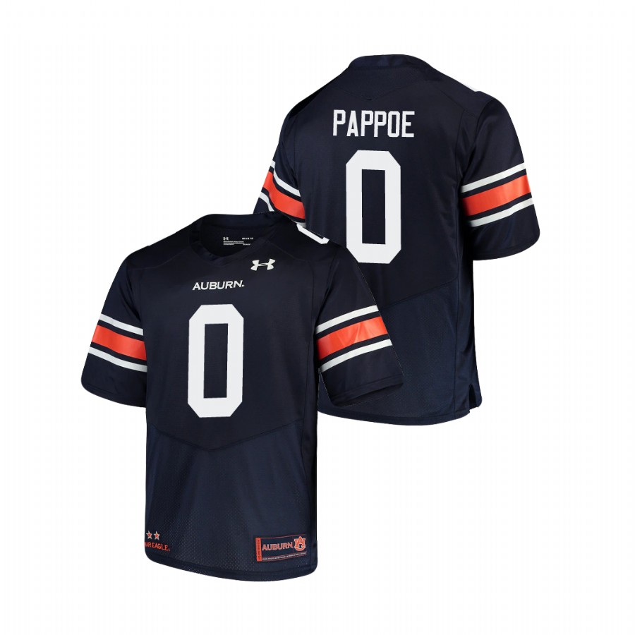 Men's Navy Auburn Tigers Owen Pappoe Replica Football Jersey