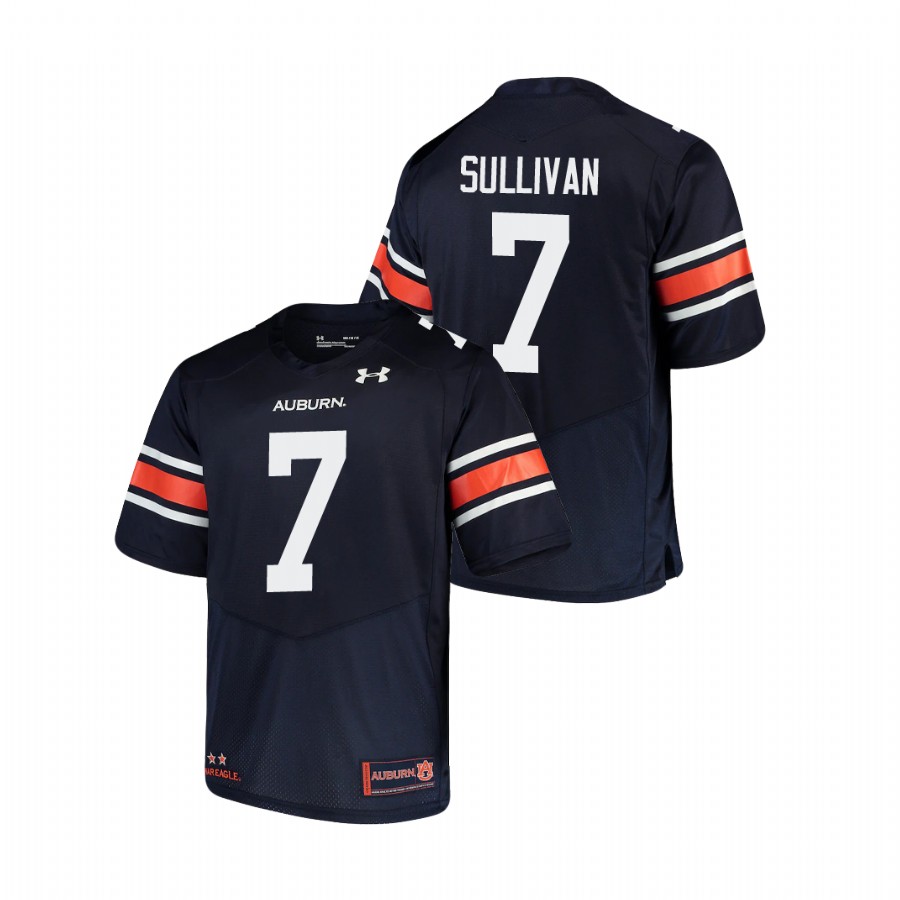 Men's Navy Auburn Tigers Pat Sullivan Replica Football Jersey