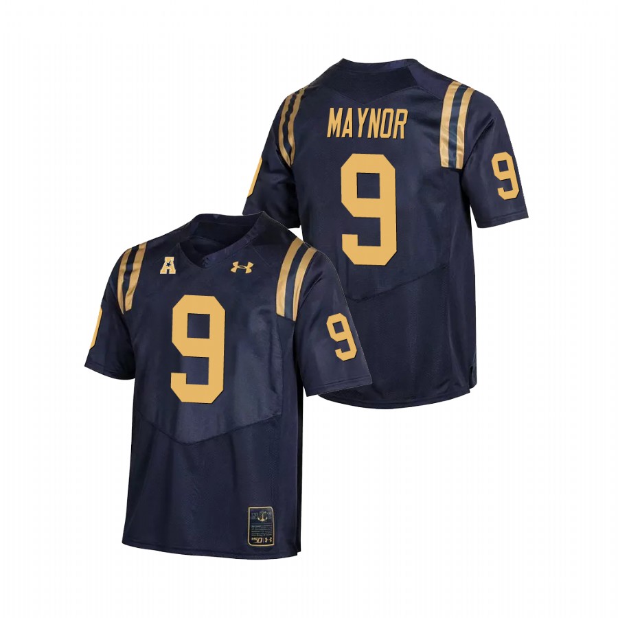 Men's Navy Navy Midshipmen Maasai Maynor College Football Replica Jersey