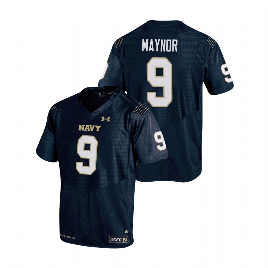 Men's Navy Navy Midshipmen Maasai Maynor Replica College Football Jersey