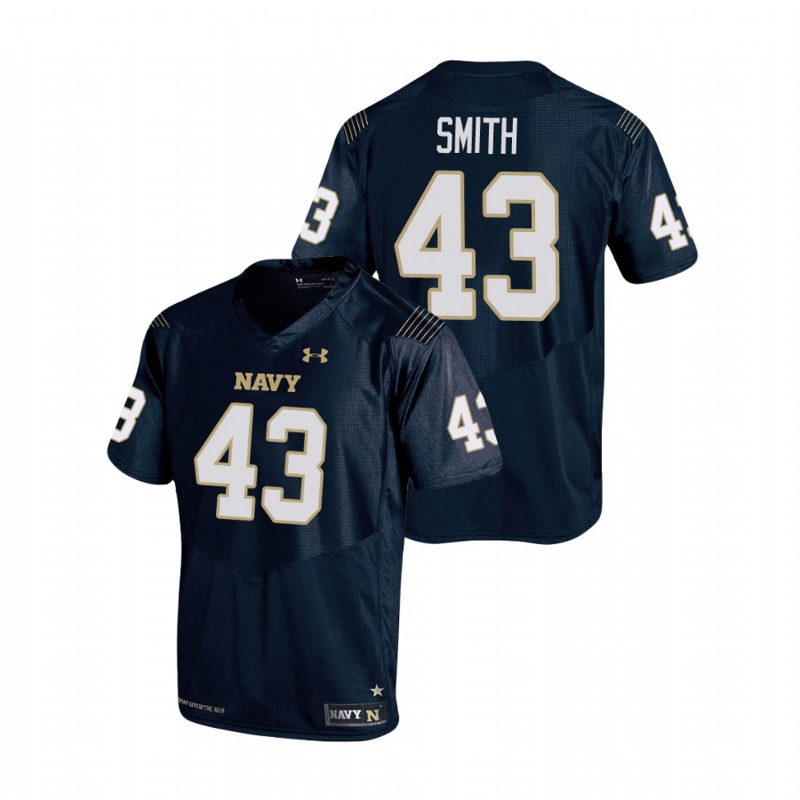 Men's Navy Navy Midshipmen Nelson Smith Replica College Football Jersey