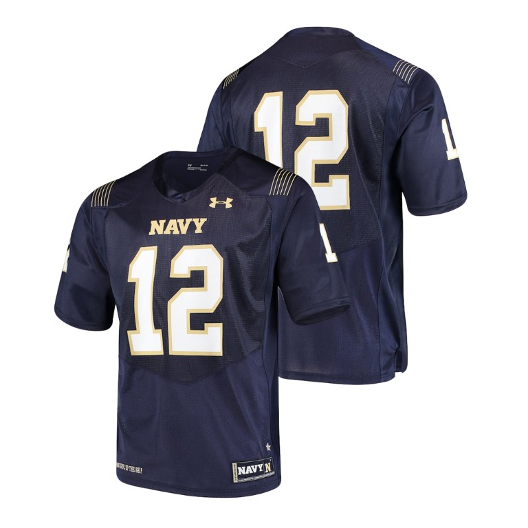 Men's Navy Under Armour College Football Navy Midshipmen Team Replica Jersey