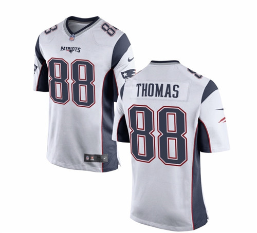Men's New England Patriots #88 Demaryius Thomas Vapor Limited White Jersey