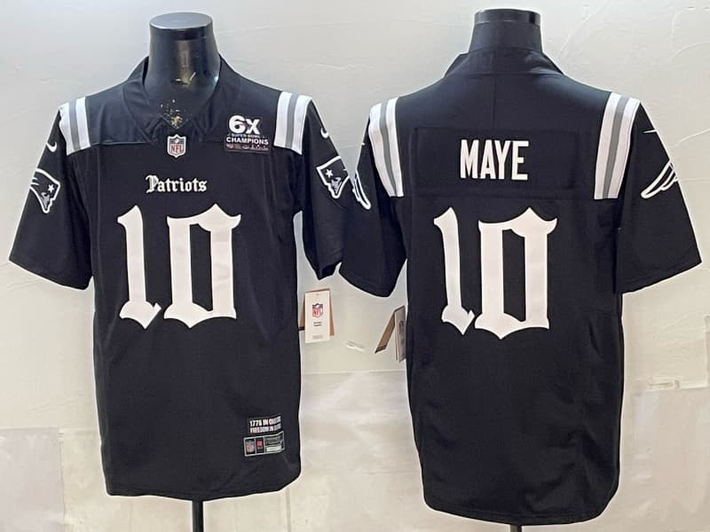 Men's New England Patriots  Vapor Limited Jersey - All Stitched Drake Maye   10