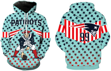 Men's New England Patriots Pullover Hoodie 1